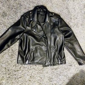 Charlotte Russe plus size faux leather jacket